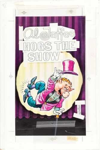 Al Jaffee Hogs the Show Cover