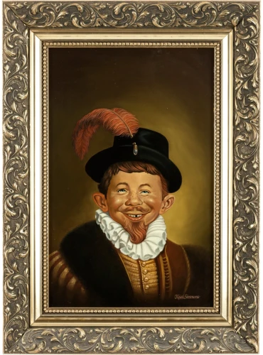 Keith Simmons Alfred E. Neuman as Sir Walter Raleigh Painting Original Art